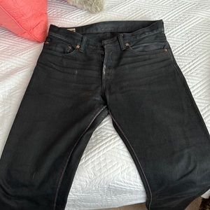 Momotaro Black Jeans - Narrow Tapered